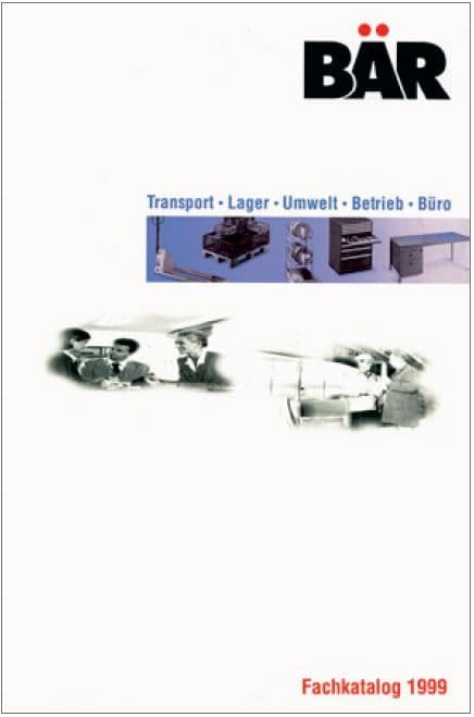 BÄR Produktkatalog von 1999 mit Tresoren und Büroausstattung