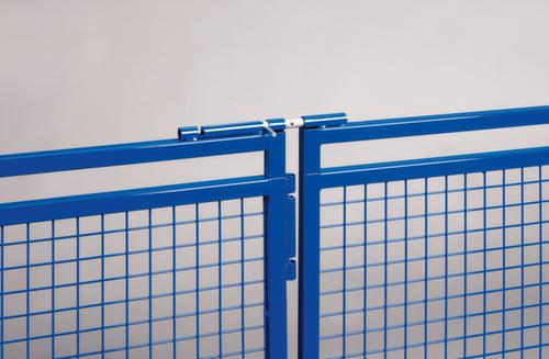 Wand-Aufsatzelement für Trennwandsystem, Breite 280 mm Detail 1 L