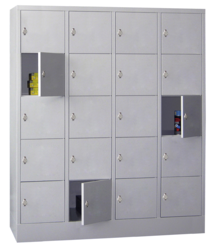 PAVOY Schließfachschrank Basis, 20 Fächer Standard 2 L