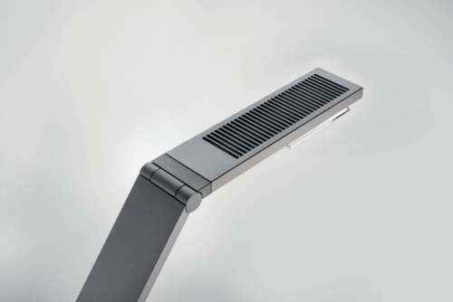 Luctra LED-Schreibtischleuchte Linear Table Base mit biologisch wirksamem Licht, Licht kalt- bis warmweiß - biologisch wirksames Licht, silber Detail 1 L