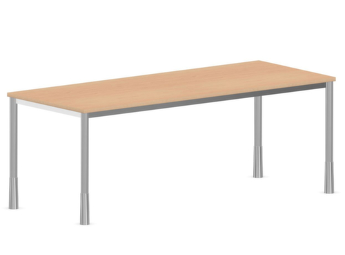 Nowy Styl Schreibtisch E10 mit 4-Fußgestell