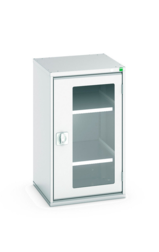 bott Flügeltürenschrank verso mit Sichtfenstern, Breite 525 mm Standard 1 L