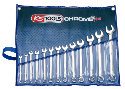 KS Tools CHROMEplus Ringmaulschlüssel-Satz Standard 2 L