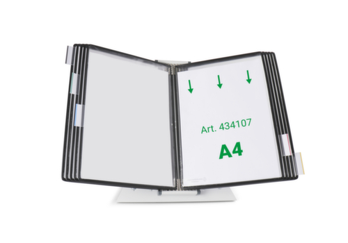 tarifold Sichttafelsystem, mit 10 Sichttafeln in DIN A4 Standard 1 L