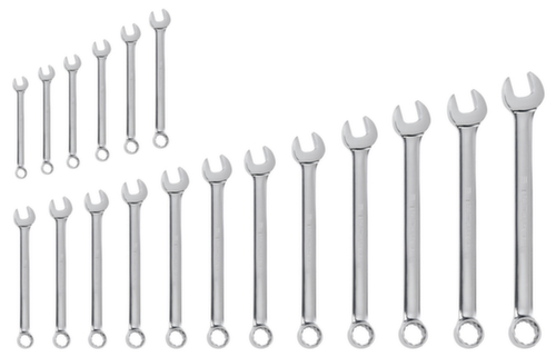 KRAFTWERK® 18-t. Gabelringschl.satz voll pol.5-22mm Standard 1 L