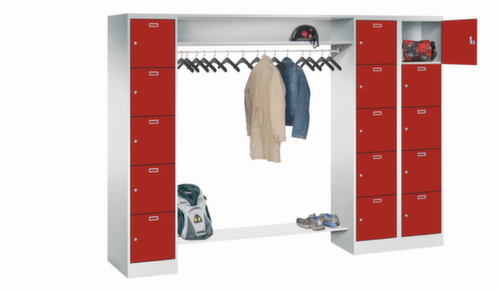 PAVOY Personal-Garderobe Basis, Breite 2550 mm Standard 1 L