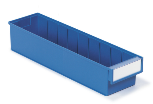 Treston Stabiler Regalkasten, blau, Tiefe 500 mm Standard 1 L