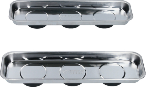 Brilliant Tools Magnetisches Tablett / Schale-Set aus Edelstahl 65 x 226 mm Standard 4 L