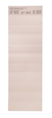 EICHNER Beschriftungsschild Visimap, beige