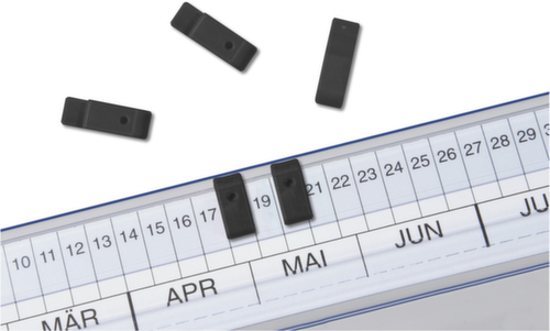 EICHNER Aufstecker Visimap für Signalreiterleisten, schwarz