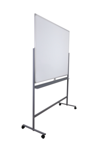 UDOBÄR Mobiles Whiteboard beidseitig nutzbar mit drehbarer Schreibfläche, Höhe x Breite 2145 x 1580 mm Standard 4 L