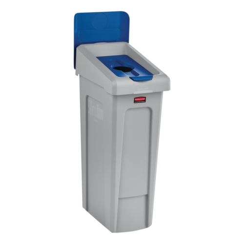 Rubbermaid Deckel Slim Jim® für Recycling-Station, blau Standard 2 L