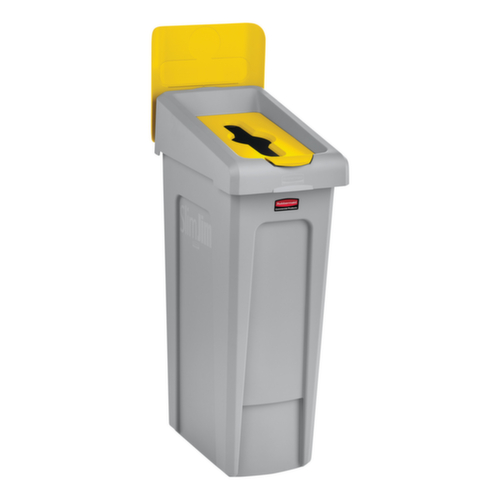 Rubbermaid Deckel Slim Jim® für Recycling-Station, gelb Standard 3 L