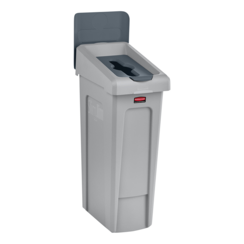 Rubbermaid Deckel Slim Jim® für Recycling-Station, grau Standard 3 L