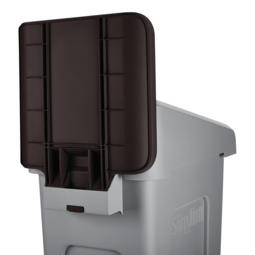 Rubbermaid Hinweistafel Slim Jim® für Recycling-Station Standard 2 L