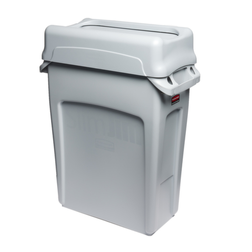 Rubbermaid Schwingdeckel Slim Jim® für Wertstoffsammler, grau Standard 6 L