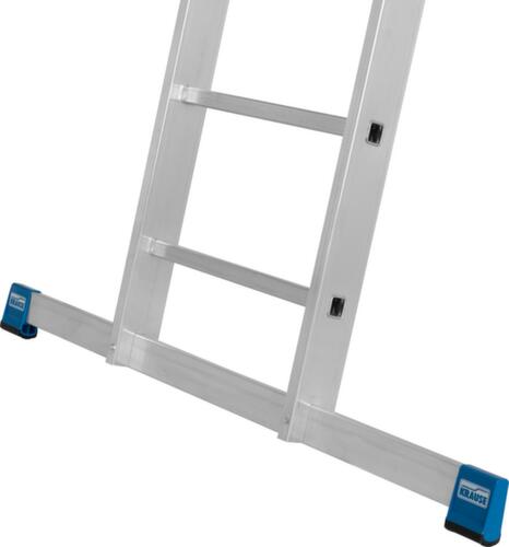 Krause Mehrzweckleiter, 3 x 9 profilierte Sprossen Standard 10 L