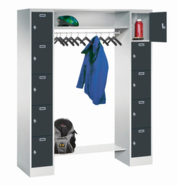 PAVOY Personal-Garderobe Basis, Breite 1500 mm