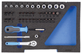 1100 CT1-20 Steckschlüssel-Satz 1/4" in 1/2 L-BOXX 136 Modul