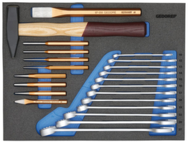 GEDORE 1110 CTB2-01 Werkzeugsortiment in CT-Modul 22-tlg