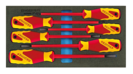 GEDORE 1500 CT1-VDE 2170 PZ VDE-Schraubendreher in Check-Tool-Modul