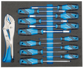 TS CT2-2133-2163TX Werkzeugsortiment in 2/4 Check-Tool-Modul