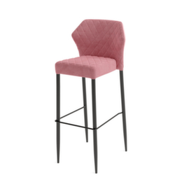 VEBA Barhocker Essentials Louis, Sitz rosa