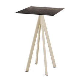 VEBA Stehtisch Essentials Infinity, Breite x Tiefe 700 x 700 mm, Platte Riverwashed Wood