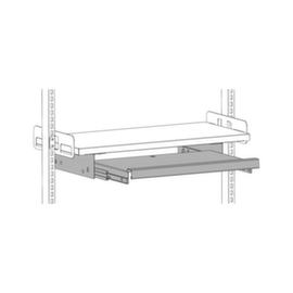 ERGO-line Tastaturauszug, Breite 553 mm