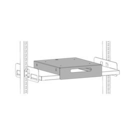 ERGO-line Auszugboden, Breite x Tiefe 350 x 408 mm