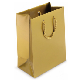 Lack Tasche 19 x 10 x 27 cm gold