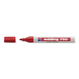 Lackmarker Edding rot