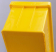 Kappes Sichtlagerkasten RasterPlan® Favorit, gelb, Tiefe 85 mm Detail 4 S