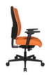 Topstar Bürodrehstuhl Sitness Open X (P) Deluxe inkl. AL "TW2", orange Standard 4 S