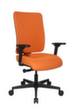 Topstar Bürodrehstuhl Sitness Open X (P) Deluxe inkl. AL "TW2", orange Standard 6 S