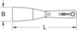 KS Tools EDELSTAHL Spachtel Standard 6 S