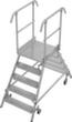 Krause Fahrbare Podesttreppe STABILO® Professional Standard 2 S