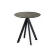 VEBA Bistrotisch Essentials Infinity, Ø 700 mm, Platte Midnight Marble