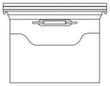 EICHNER Termin-Sichttasche Visimap, transparent, DIN A4 Technische Zeichnung 1 S