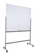 UDOBÄR Mobiles Whiteboard beidseitig nutzbar mit drehbarer Schreibfläche, Höhe x Breite 2145 x 1580 mm