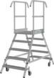 Krause Fahrbare Podesttreppe STABILO® Professional Standard 2 S