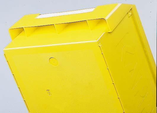 Kappes Sichtlagerkasten RasterPlan® Favorit, gelb, Tiefe 85 mm Detail 2 ZOOM