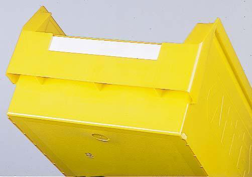 Kappes Sichtlagerkasten RasterPlan® Favorit, gelb, Tiefe 85 mm Detail 3 ZOOM