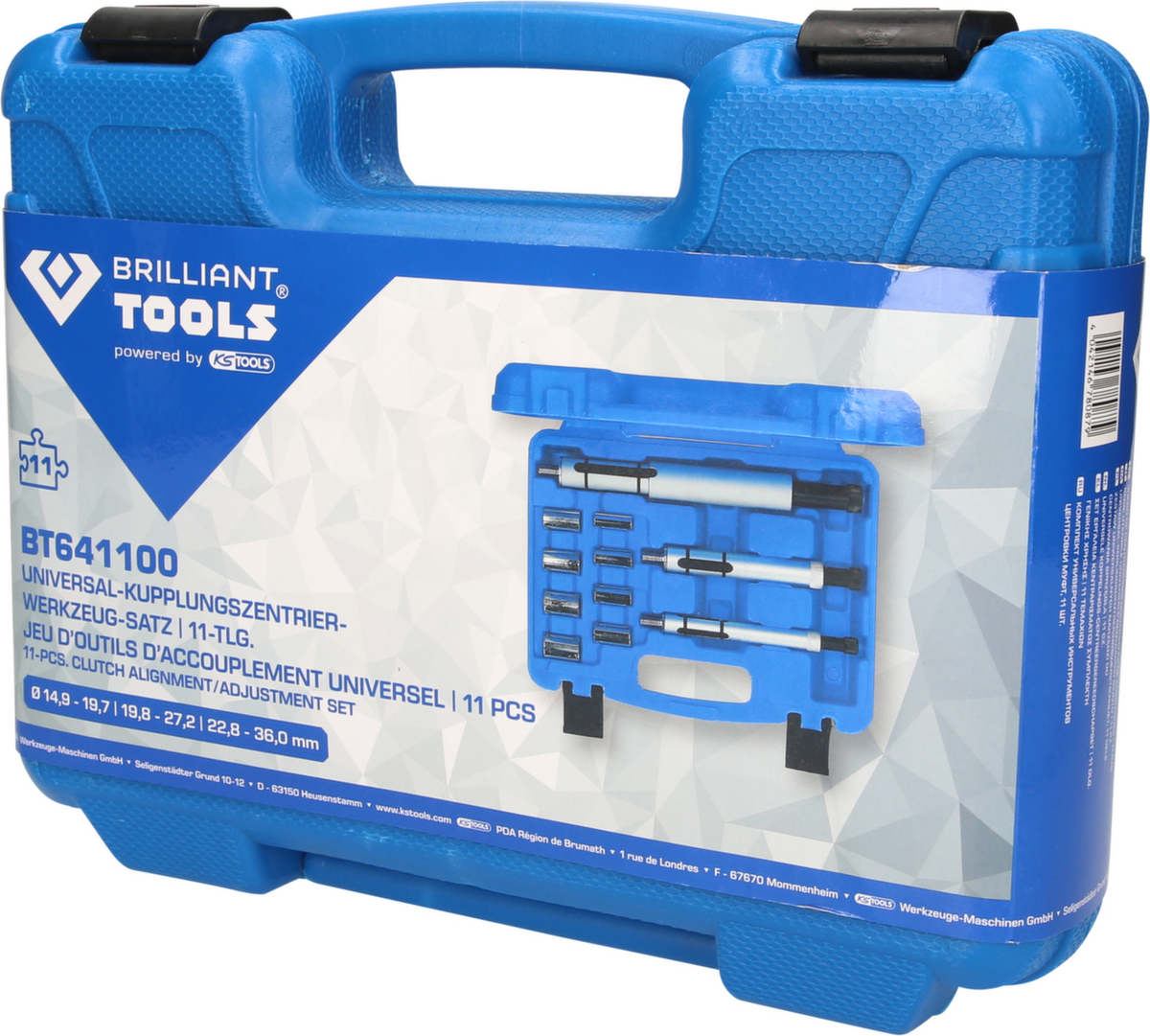 Brilliant Tools Universal-Kupplungszentrierwerkzeug-Satz Standard 6 ZOOM