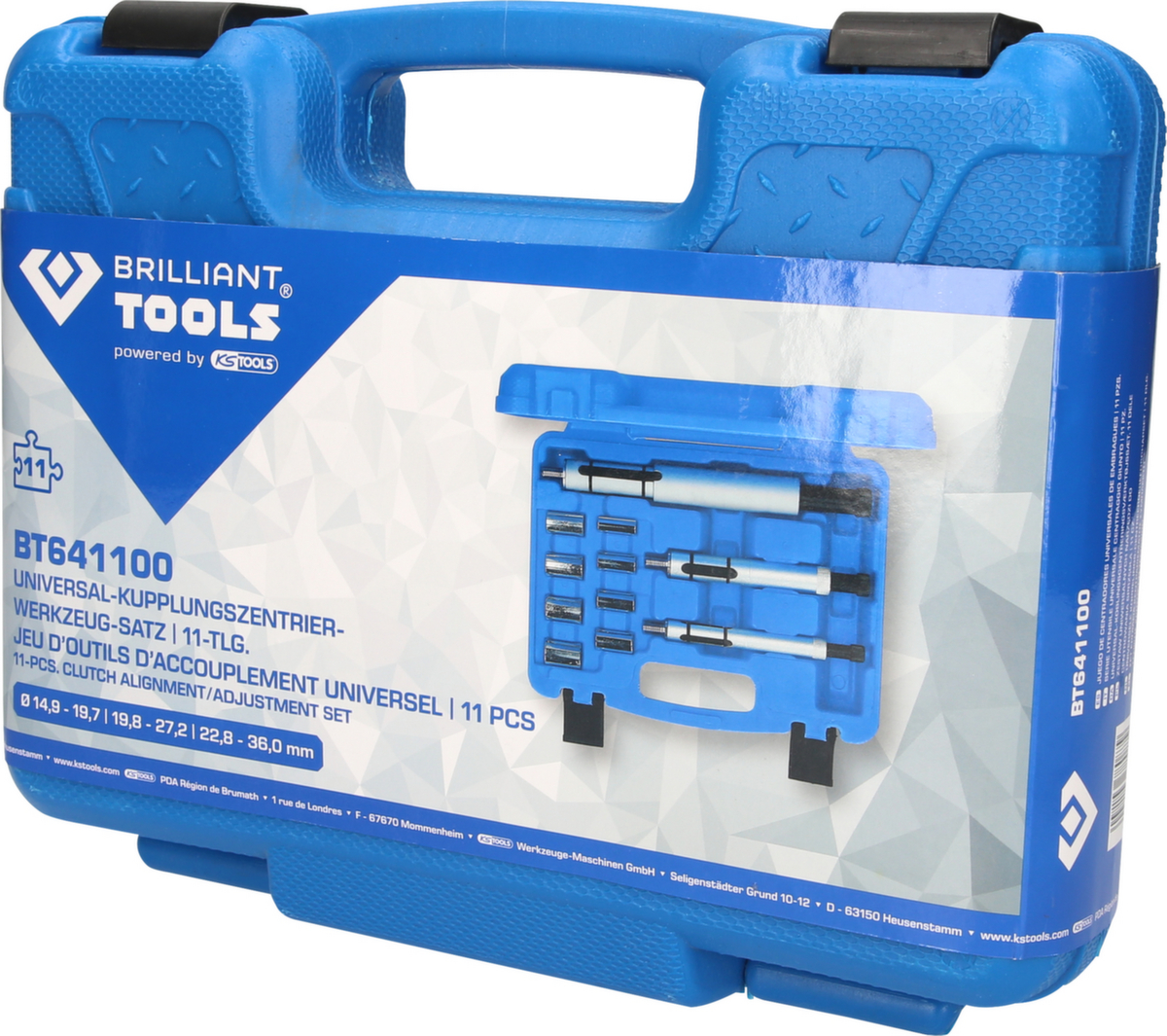 Brilliant Tools Universal-Kupplungszentrierwerkzeug-Satz Standard 8 ZOOM