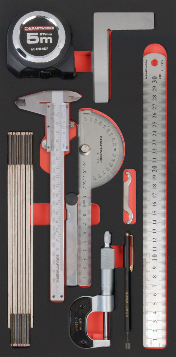 PRO LINE EVA Messwerkzeug-Einlage Standard 1 ZOOM