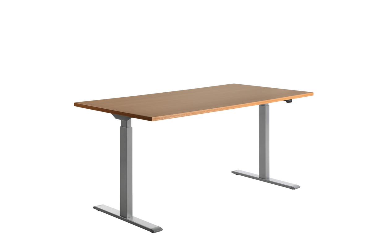 Topstar Elektrisch höhenverstellbarer Schreibtisch E-Table Smart mit T-Fußgestell Standard 2 ZOOM