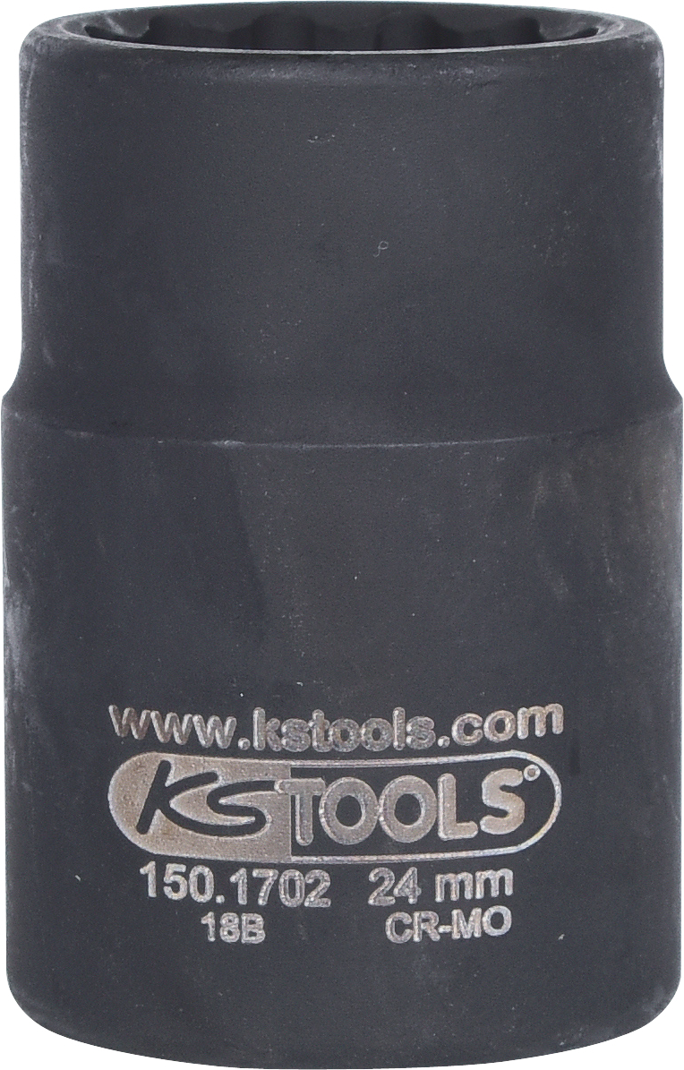 KS Tools 3/4" 12-kant-Antriebswellen-Kraftstecknuss Standard 3 ZOOM