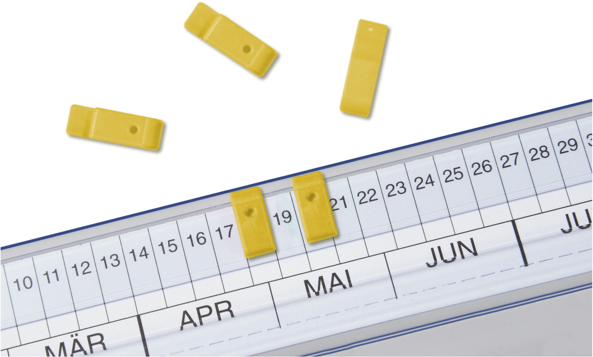 EICHNER Aufstecker Visimap für Signalreiterleisten, gelb