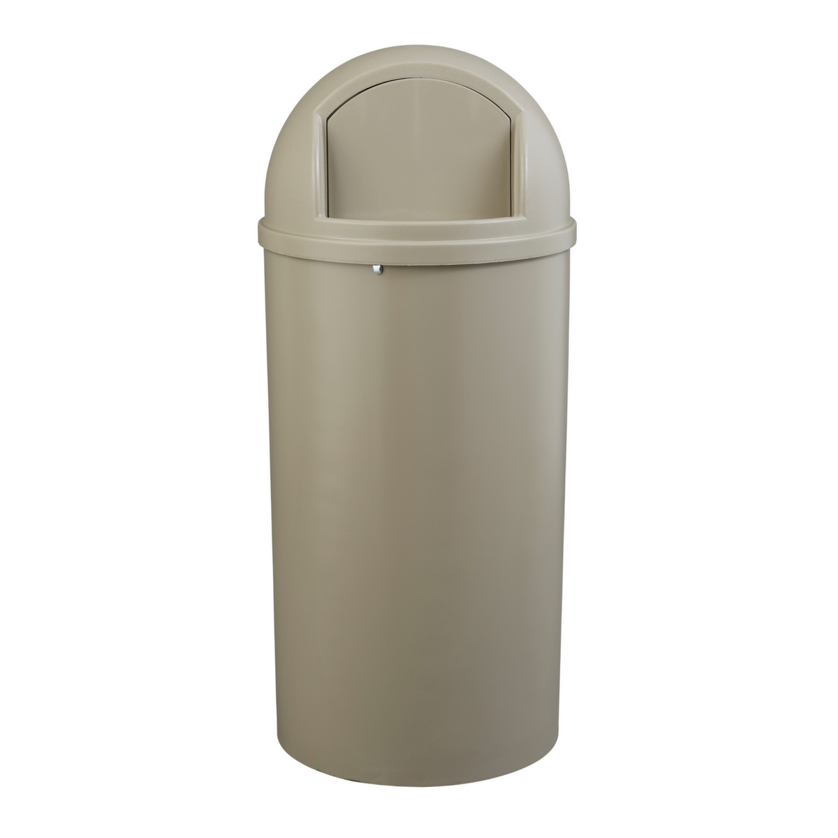 Rubbermaid Feuerhemmender Abfallbehälter Marshal® Classic, 80 l, beige, Deckel beige Standard 2 ZOOM